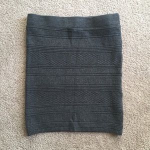 Garage gray sweater skirt